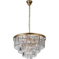 Подвесная люстра LOFT IT Prism Clear 10019/600C Gold