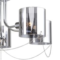 Люстра средней высоты Escada Intense 683/5P E14*40W Chrome