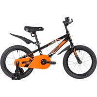 Детский велосипед Novatrack Juster 16 2023 165JUSTER.BK23 (черный)