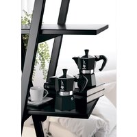 Гейзерная кофеварка Bialetti Moka Express (3 порции, черный)