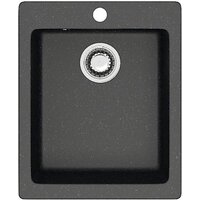 Кухонная мойка Berge BR-4200 + Like F8005022 (черный)