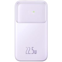 Внешний аккумулятор Baseus Comet Series Dual-Cable Digital Display Fast Charge Power Bank 22.5W 20000mAh (сиреневый)