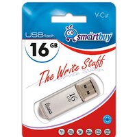 USB Flash SmartBuy 16GB V-Cut Silver (SB16GBVC-S)