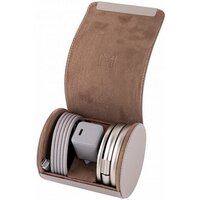 Беспроводное зарядное Magssory Disc Signature Edition 3 в 1 для Apple WCH033 (титановый)