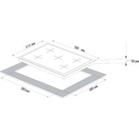 Варочная панель Korting HG 697 CTN