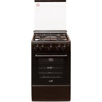 Кухонная плита CEZARIS ПГ 2150-09 (стальные решетки, коричневый)