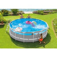 Каркасный бассейн Intex Prism Frame Clearview 26722 (427х107)