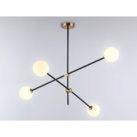 Подвесная люстра Ambrella light Traditional TR2507/4 BK/BS