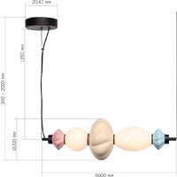 Припотолочная люстра ST Luce SL6134.423.01