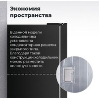 Четырёхдверный холодильник MAUNFELD MFF181NFB