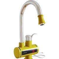 Проточный электрический водонагреватель-кран Mixline WH-003 (золото)