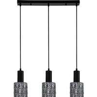 Подвесная люстра Escada Rain 10189/3S E27*40W Black