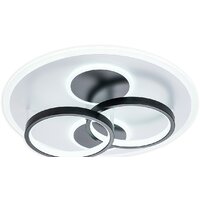 Припотолочная люстра Escada 10235/4LED Round (черный/белый)