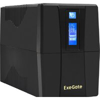 Источник бесперебойного питания ExeGate Power Smart ULB-1000.LCD.AVR.2SH.RJ.USB EX292792RUS