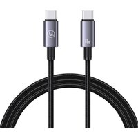 Кабель Usams US-SJ661 USB Type-C - USB Type-C (1.2 м, черный)