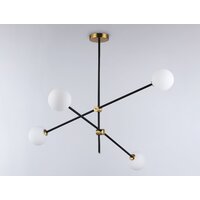 Подвесная люстра Ambrella light Traditional TR2507/4 BK/BS