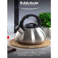Чайник со свистком Attribute Duet ASD004