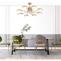 Люстра средней высоты Escada Skylar 10258/8 LED*70W Champagne gold
