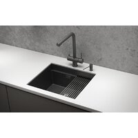 Кухонная мойка Granula KS-5045U (черный матовый)