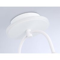 Люстра средней высоты Ambrella light Comfort FL66422 WH/GD (белый/золото)
