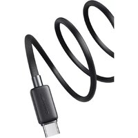 Кабель Usams US-SJ696 USB Type-C - USB Type-C (2 м, черный)