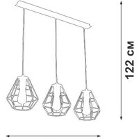 Подвесная люстра Vitaluce V4389-1/3S