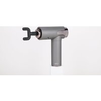 Перкуссионный массажер Miru BM-19 (4 насадки, серый)