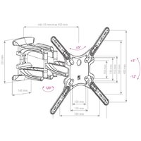 Кронштейн для телевизора Arm Media COBRA-45