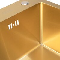 Кухонная мойка ARFEKA ECO AR 700*500 GOLD PVD NANO
