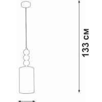 Подвесная люстра Vitaluce V2996-1/1S