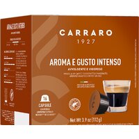 Кофе в капсулах Carraro Aroma E Gusto Intenso Dolce Gusto 16 шт