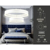 Подвесная люстра Ambrella light FA FA6175
