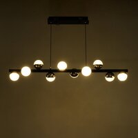 Подвесная люстра BayerLux Рикардо 10385949 (черный/золото)