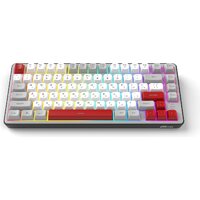 Клавиатура Ritmix RKB-681BL (серый/белый)