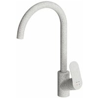 Кухонная мойка Berge BR-5850 + смеситель AM.PM Like F8007133 (серый)
