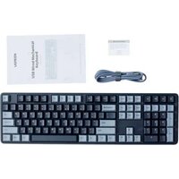 Клавиатура Ugreen KU103 (черный/серый)