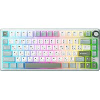 Клавиатура Royal Kludge R75 RGB Sky Cyan (RK Silver)