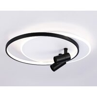 Припотолочная люстра Ambrella light FL51392/1+2 WH/BK