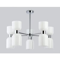 Подвесная люстра Ambrella light LH56083/10 СH/FR (хром/белый матовый)