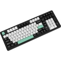 Клавиатура Ajazz AK980 V2 (черный/белый/бирюзовый, Ajazz Flying Fish)
