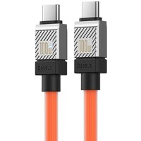 Кабель Baseus CoolPlay Series USB Type-C - USB Type-C (2 м, оранжевый)