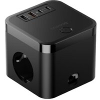 Сетевое зарядное Baseus PowerCombo Cube Power Strip 3AC+2U+2C 30W E00066400117-00