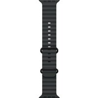 Умные часы Apple Watch Ultra 3 LTE 49 мм (титановый корпус, черный/черный, ремешок из эластомера)