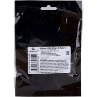 Кабель Cablexpert USB Type-C - USB Type-C CC-USB2-CMCM-100-1M (1 м, черный)