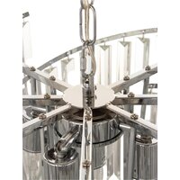 Подвесная люстра BayerLux Лувр 10777424 (хром)
