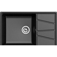 Кухонная мойка GranFest GF-V-780L (черный)