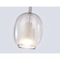 Подвесная люстра Ambrella light LH11156/3 BK/WH/TI (черный/белый/янтарь)