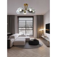 Люстра средней высоты Aitin Pro НПБ 02-5x60-102 70014/5 (бронза)