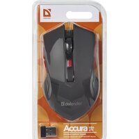 Мышь Defender Accura MM-275 (черный/красный)