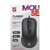 Мышь Defender Classic MB-230 (4 кнопки)